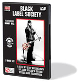 BLACK LABEL SOCIETY GUITAR DVD